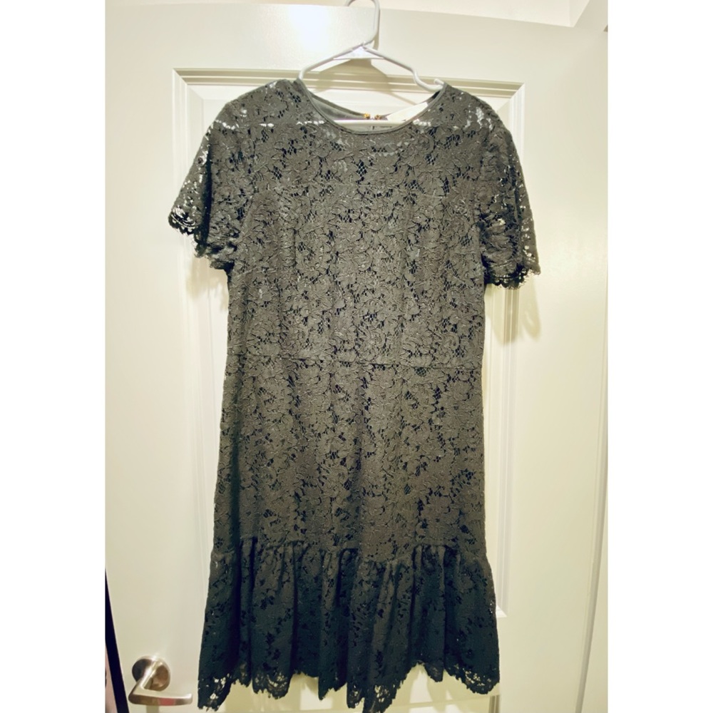 Michael Kors Black Lace Formal Dress